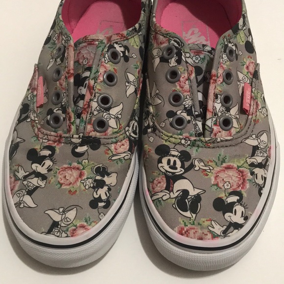 Disney Minnie Vans Digi roses Womens 6.5 - Picture 3 of 8